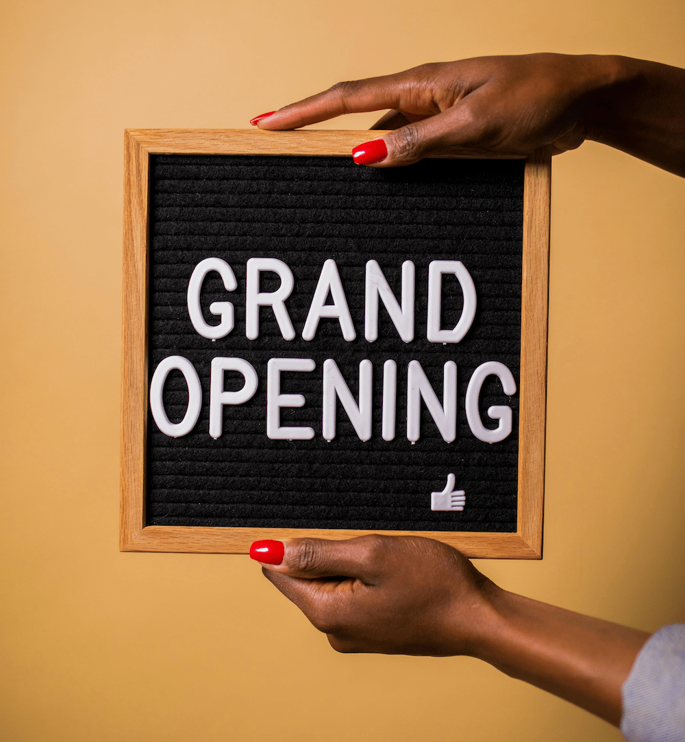 grand opening ideas