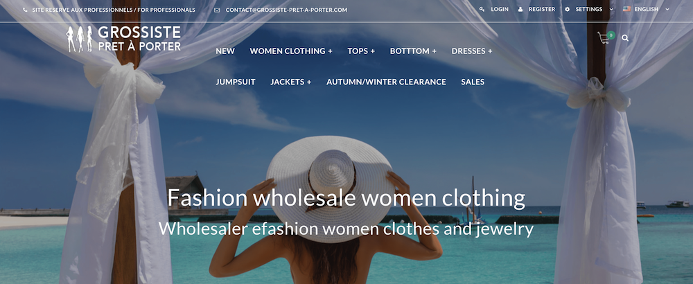 dropshipping clothing suppliers france