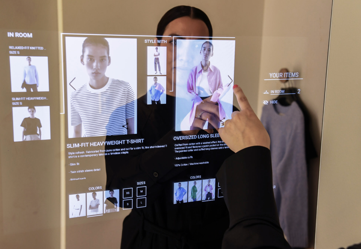 virtual fitting rooms