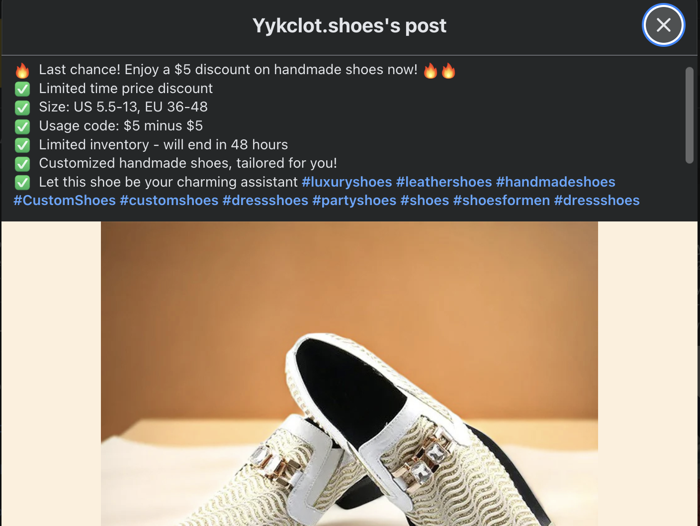 Yykclot.shoes post