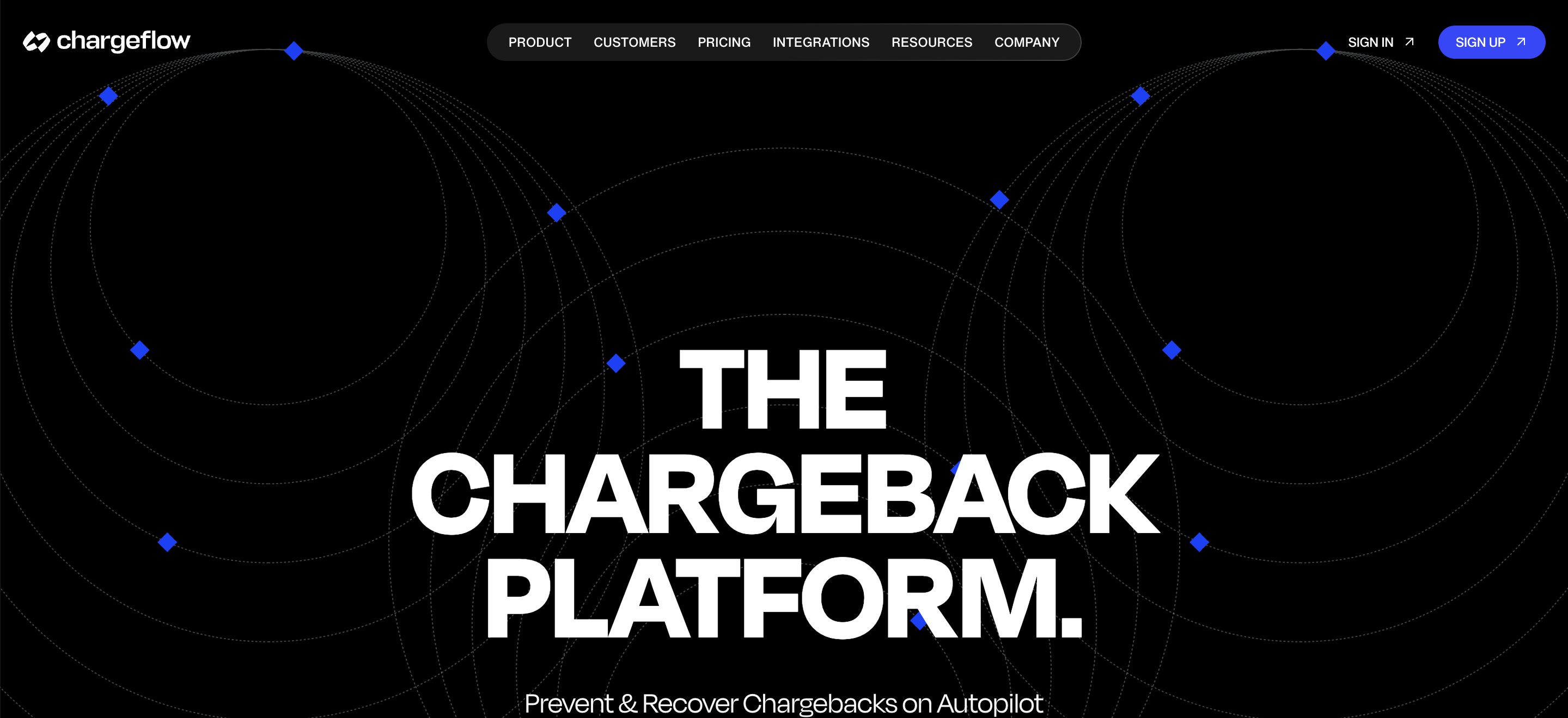 chargeflow homepage